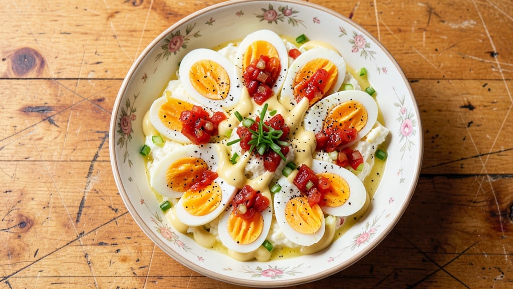 Egg Salad Recipe With Relish and Mustard: Zesty Crunch and Creamy Balance