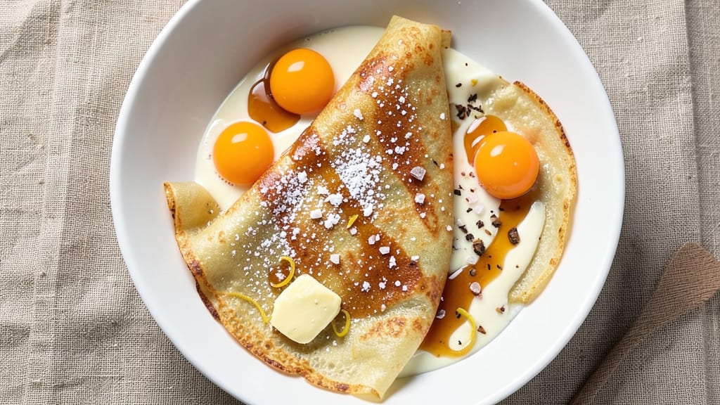 3 Egg Crepes Recipe: Light as Air Layers With Perfectly Runny Centers
