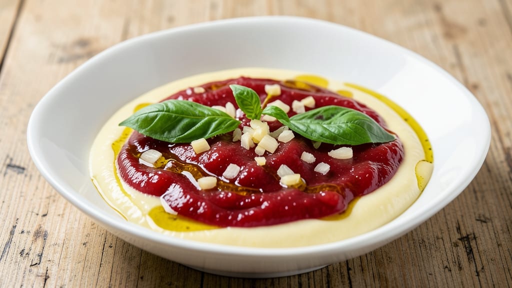 White Egg Yolk Recipe: Silky Ribbons in Spiced Tomato Broth