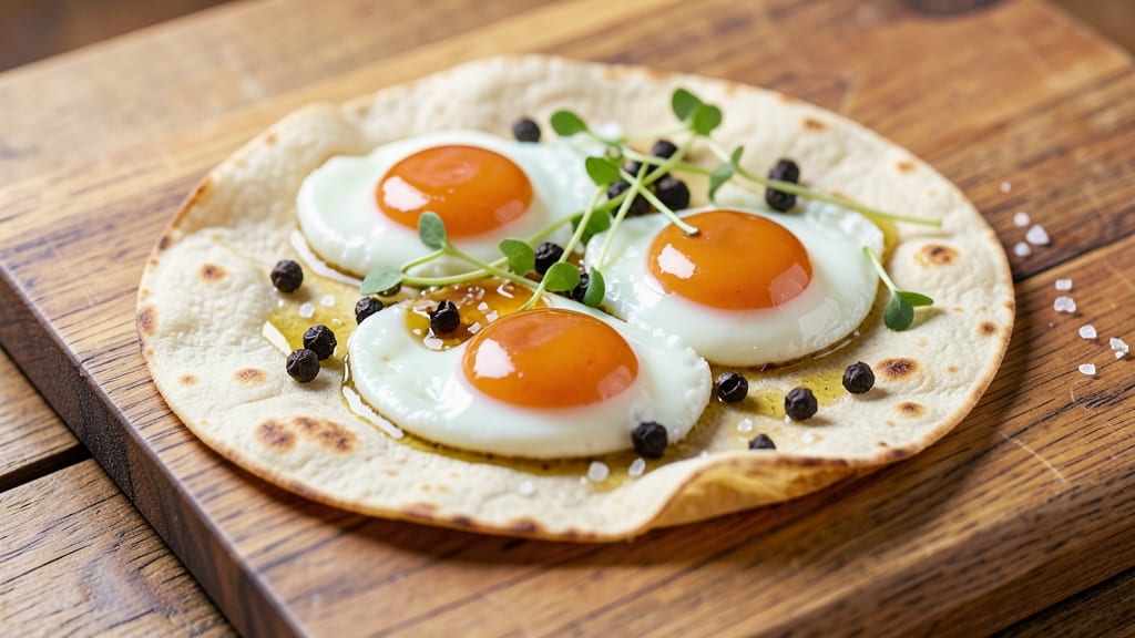 Wagamama Tea-Stained Eggs Recipe: Crispy Tortilla Cups with Fragrant Earl Grey Yolk