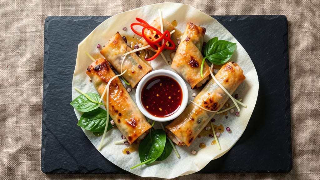 Vietnamese Shrimp Egg Roll Recipe: Crispy Wraps Stuffed With Zesty Lemongrass Shrimp