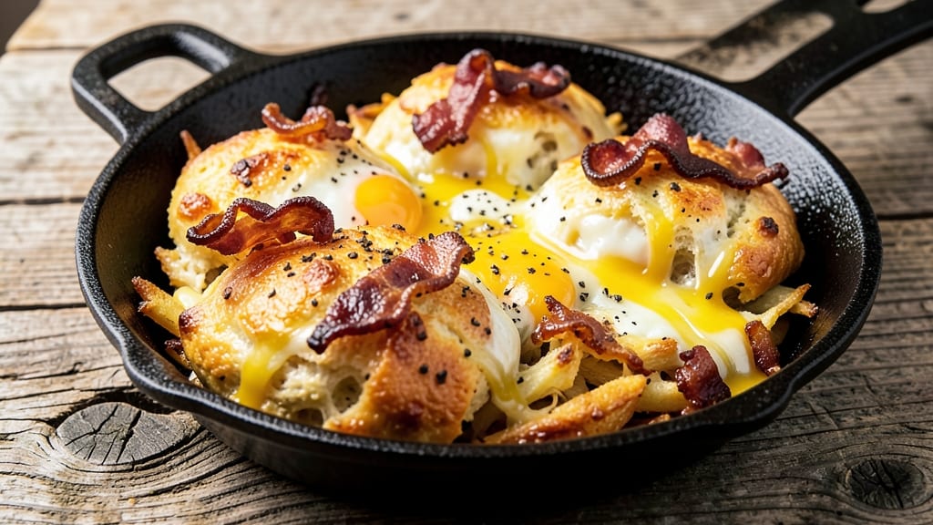 Bacon and Egg Hash Brown Muffins Recipe: Crispy Shells With Smoky Yolk Hearts
