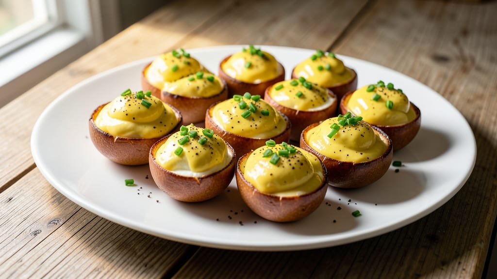 Baked Deviled Eggs Recipe: Crispy Top, Creamy Yolk Magic in 20 Minutes