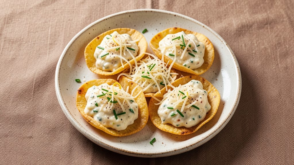 Starbucks Egg Chive Bites Recipe: Crispy Tortilla Cups with Herby Yolk Surprise