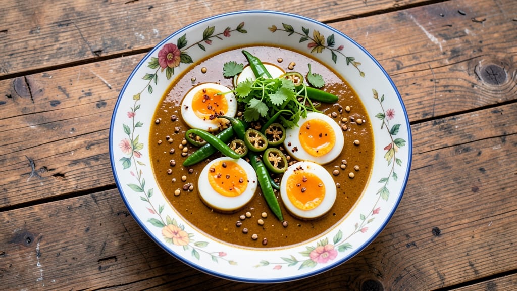 Surti Egg Curry Recipe: Cardamom-Spiced Yolk and Herb Magic