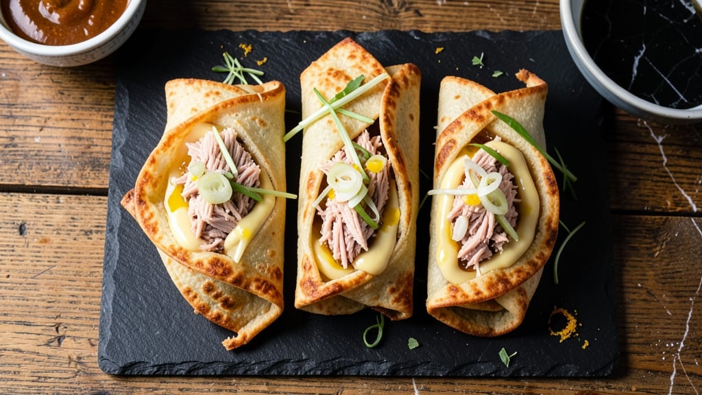 Tuna Egg Roll Recipe: Crispy Tortilla Cups Stuffed With Flaky Tuna Filling
