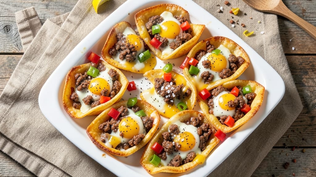 Wawa Egg Bites Recipe: Crispy Tortilla Cups With Cheesy Yolk Surprise