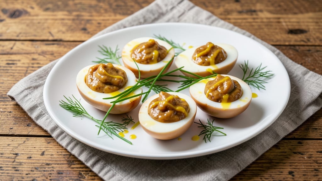 3 Deviled Eggs Recipe: Classic Creamy Fillings With Mustard Kick