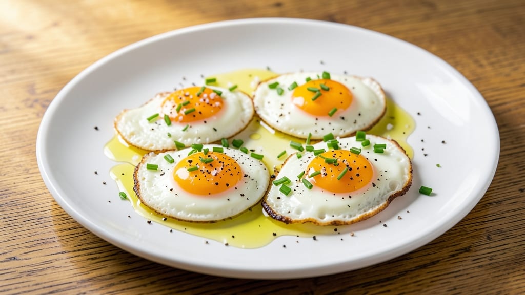 4 Egg Recipe: Crispy Shells Hold Silky Yolk Magic