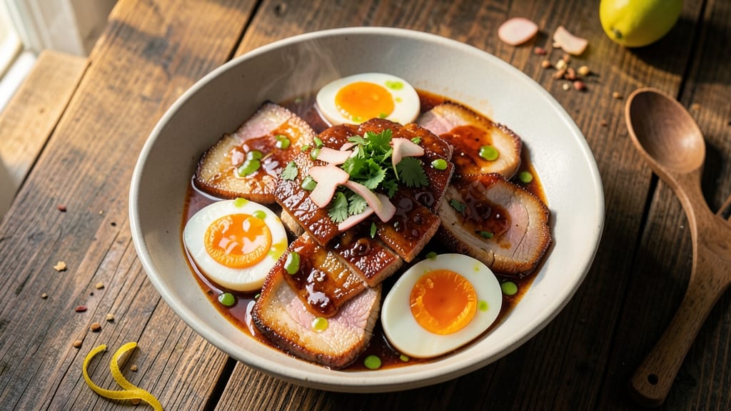 Vietnamese Pork Belly and Egg Recipe: Crispy-Skinned, Silky Yolk Harmony