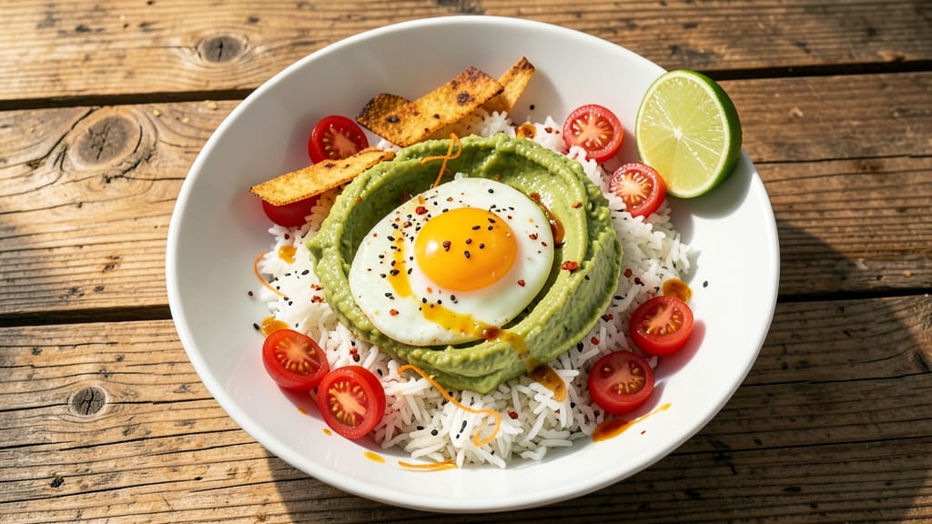 Avocado Egg Bowl Recipe: Crispy Tortilla Crunch Meets Creamy Yolk Magic