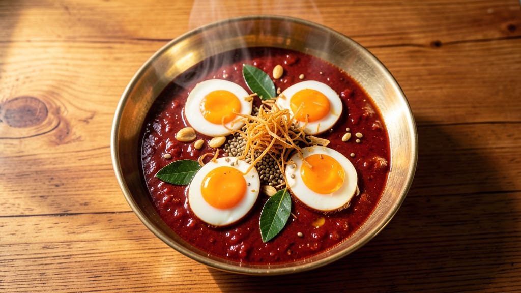Tomato Egg Curry Recipe in Telugu: Spiced South Indian Comfort With Soft Egg Ribbons