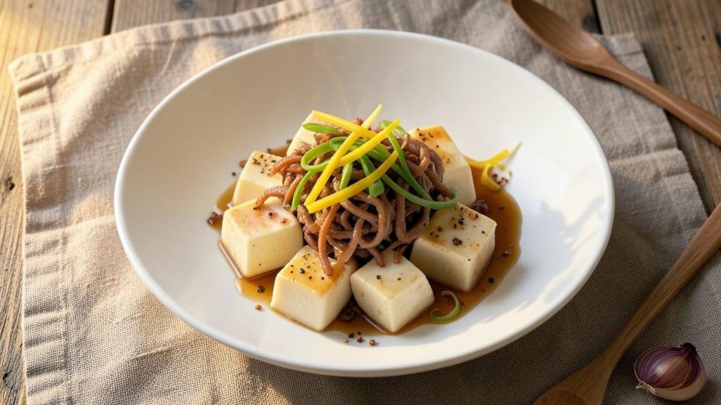 Steamed Egg Tofu Minced Pork Recipe: Silky Tofu and Savory Pork Fusion