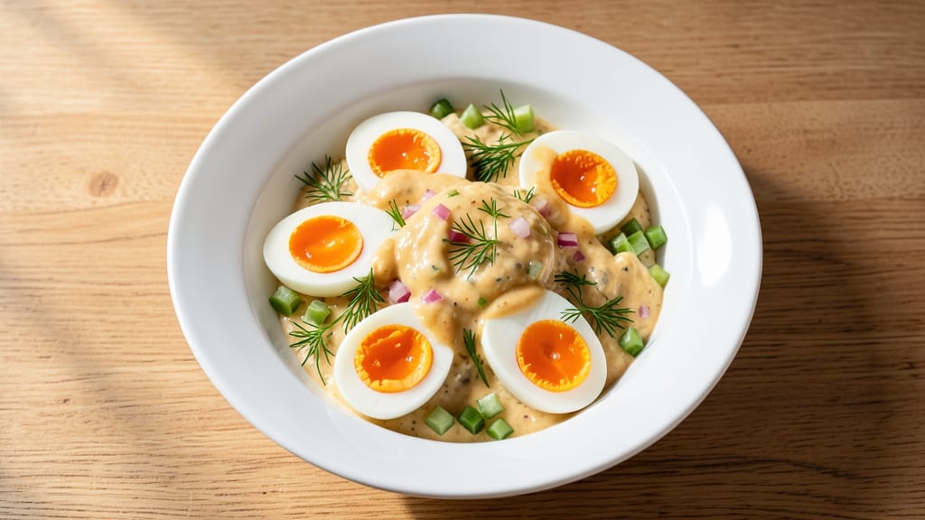 Standard Egg Salad Recipe: Classic Crunch and Creamy Yolk Balance