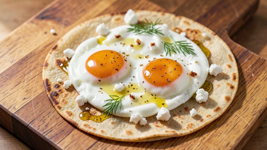 Viral Feta Egg Recipe: Crispy Tortilla Rings With Tangy Feta Cream