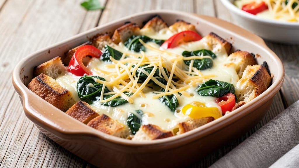 Vegetarian Egg Bake Recipe With Bread: Crispy Top, Silky Eggs, Protein-Packed Power