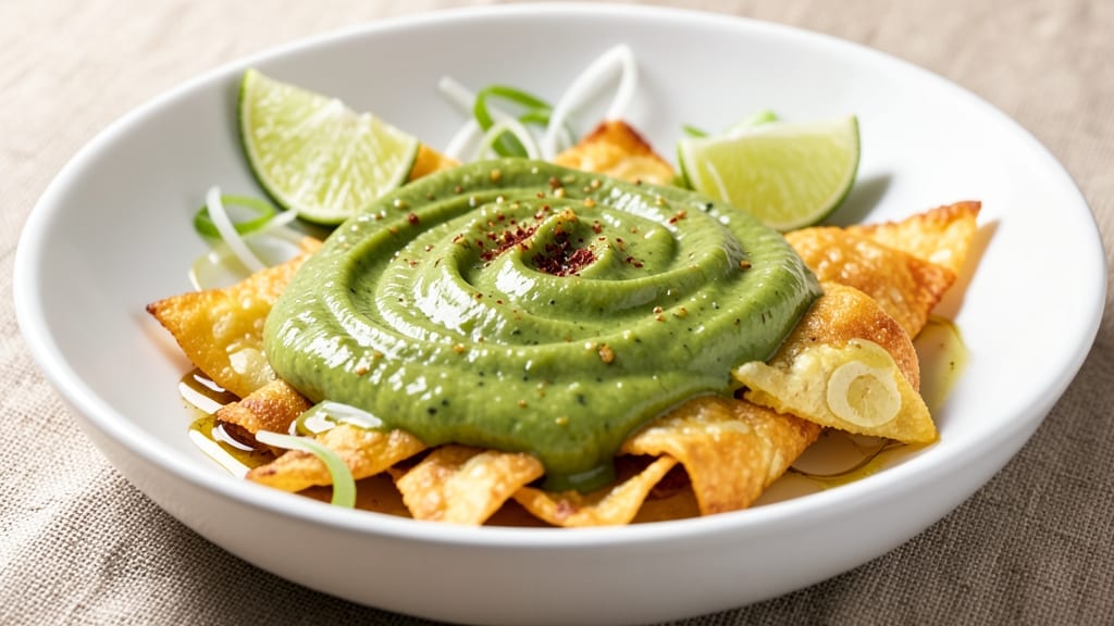 Avocado Egg Roll Sauce Recipe: Creamy Avocado-Lime Dip With Umami Kick