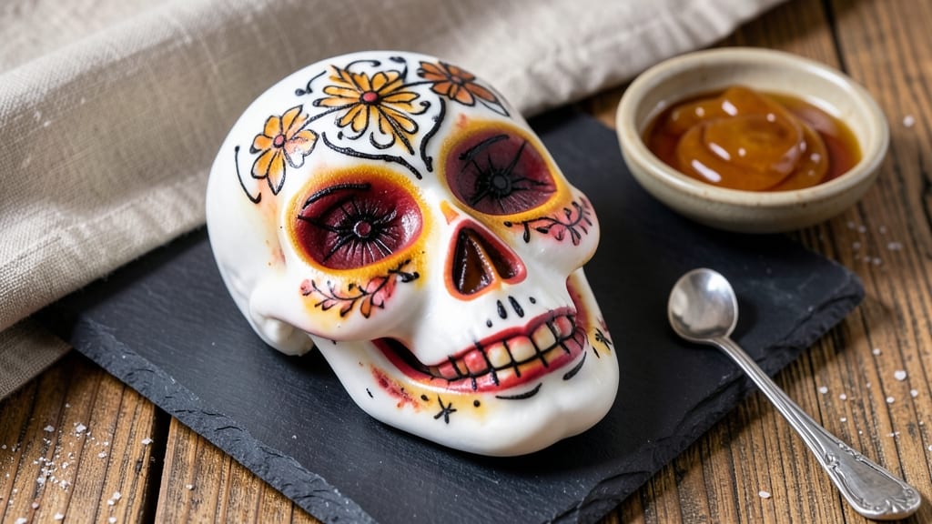 Sugar Skull Recipe With Egg Whites: Vibrant Marigold Designs and Lightweight Structure