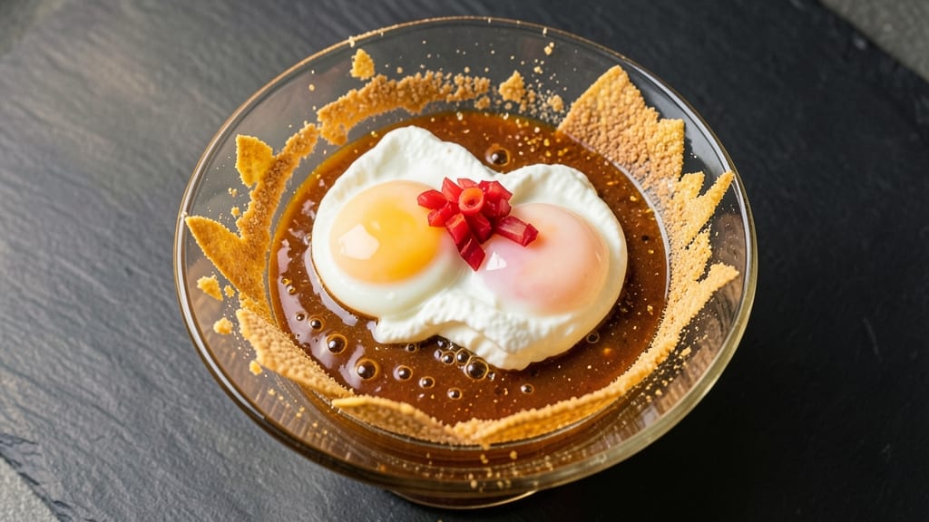 Vietnamese Caramel Eggs Recipe: Crispy Tortilla Cups with Silky Egg Magic