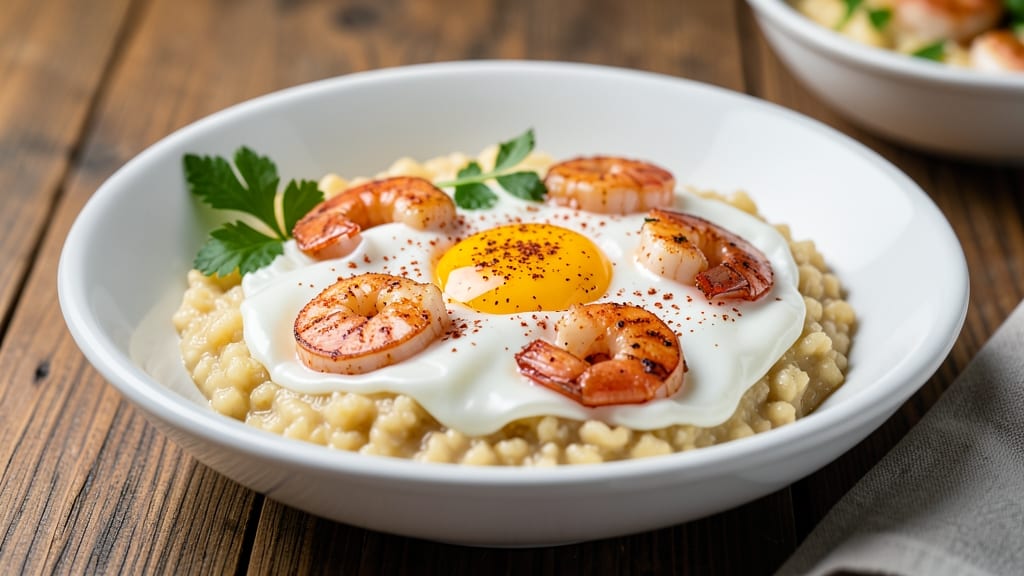 Another Broken Egg Cafe Shrimp and Grits Recipe: Smoky Cheddar, Crispy Shrimp, and Velvety Yolk Fusion
