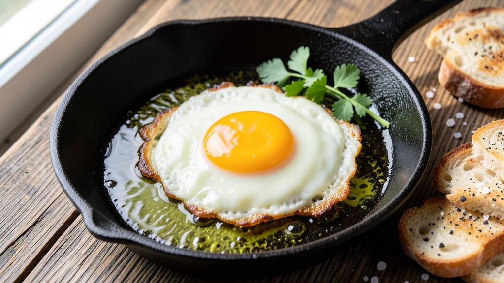 Spanish Fried Eggs Recipe: Crispy Tortilla Cups With Silky Yolk Brilliance
