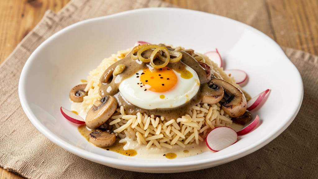 Sipo Egg Recipe With Cream Of Mushroom: Umami-Rich Mushroom Cream Poached in Eggs