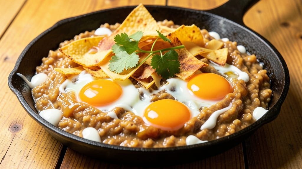 Another Broken Egg City Grits Recipe: Smoky Cheese Fondue With Crispy Tortilla Crunch