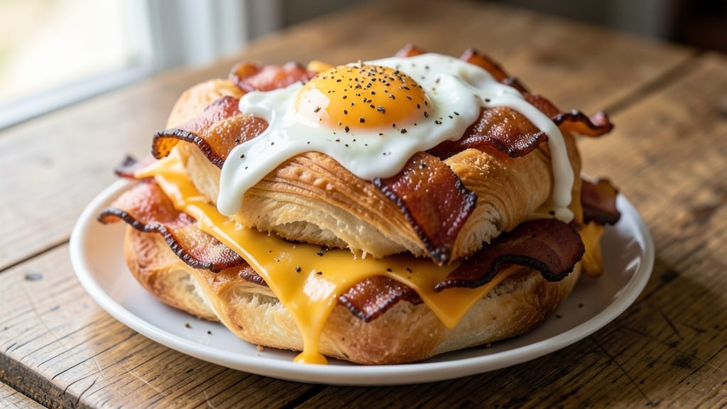 Bacon Egg Cheese Crescent Roll Recipe: Flaky Layers With Crispy Bacon Bites