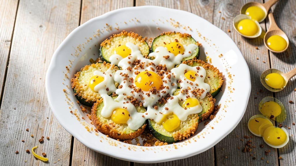 Zucchini Egg Parmesan Recipe: Crispy Breadcrumbs Meet Melty Cheese Magic