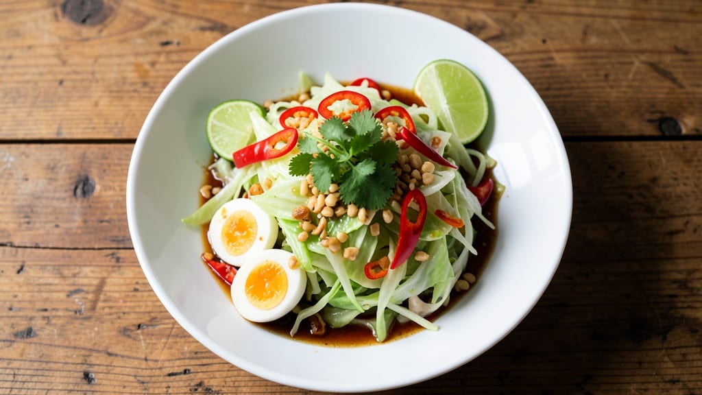 Vietnamese Cabbage and Egg Recipe: Crisp-Tender Greens With Silky Soft Eggs