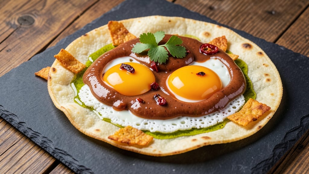 Two Egg Yolks Recipe: Crispy Tortilla Cups With Smoky Chipotle Yolk Core
