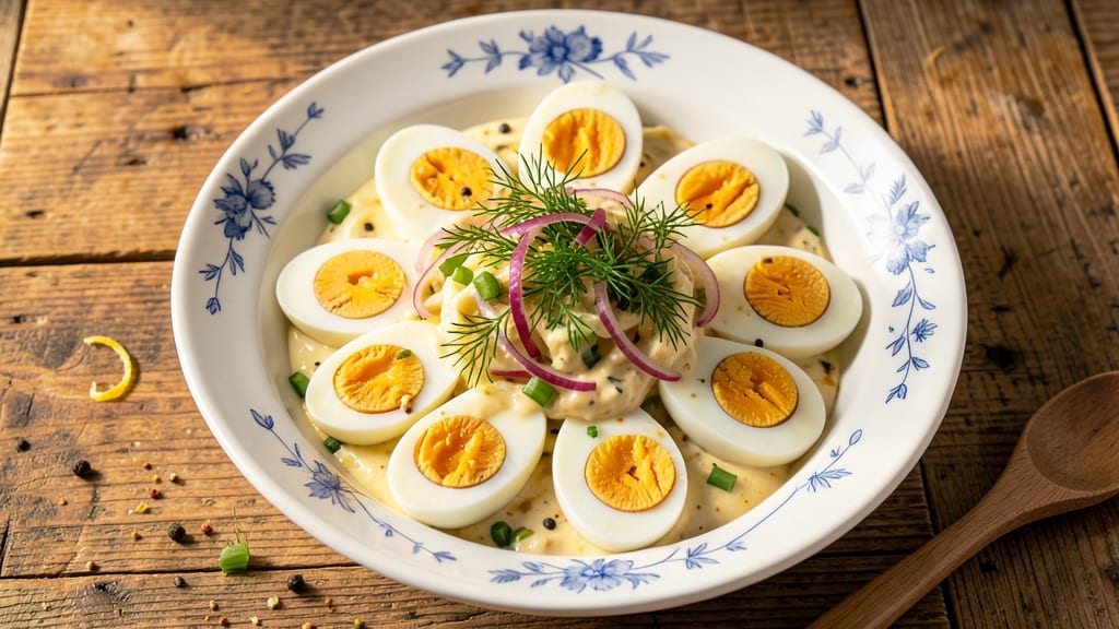 Southern Style Egg Salad Recipe: Crunchy Celery and Tangy Mayo Magic