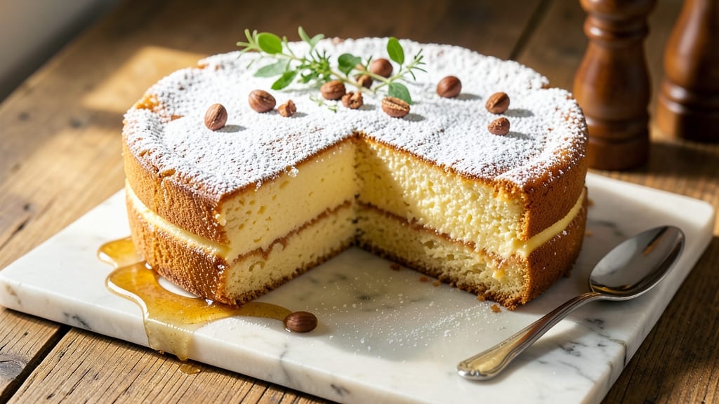 4 Egg Yolk Cake Recipe: Crispy Shells Hide Silky Golden Centers