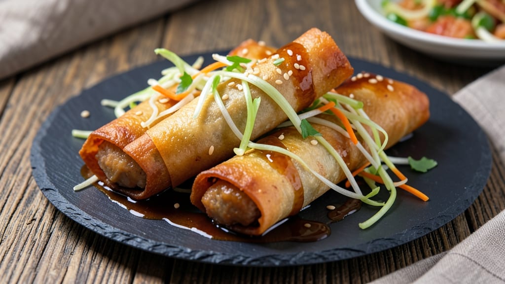 Vegetarian Egg Roll Recipe With Bean Sprouts: Crispy Wraps Packed With Fresh Crunch