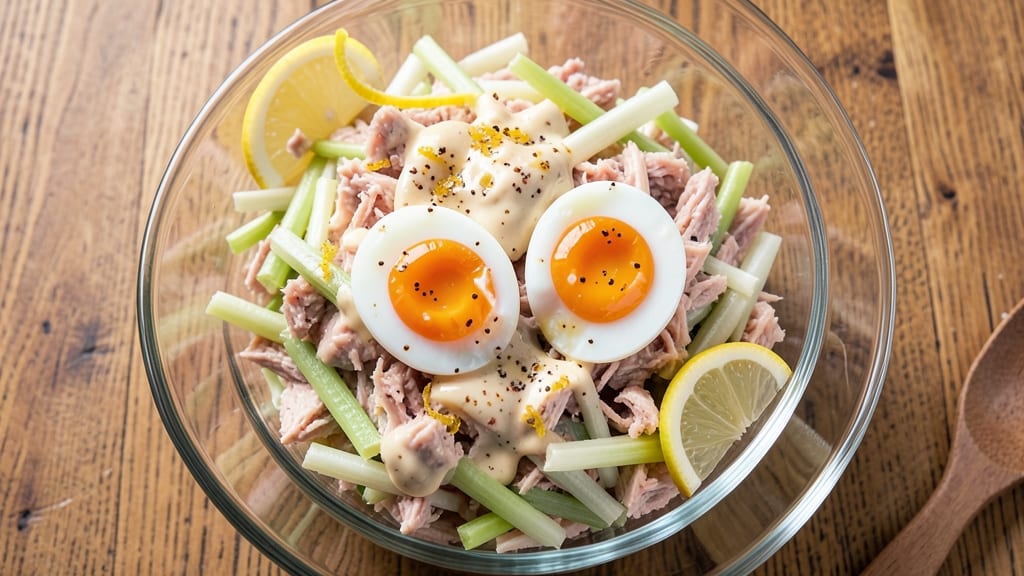 Tuna Salad Recipe With Egg And Mustard: Rich and Tangy Balance in Every Bite