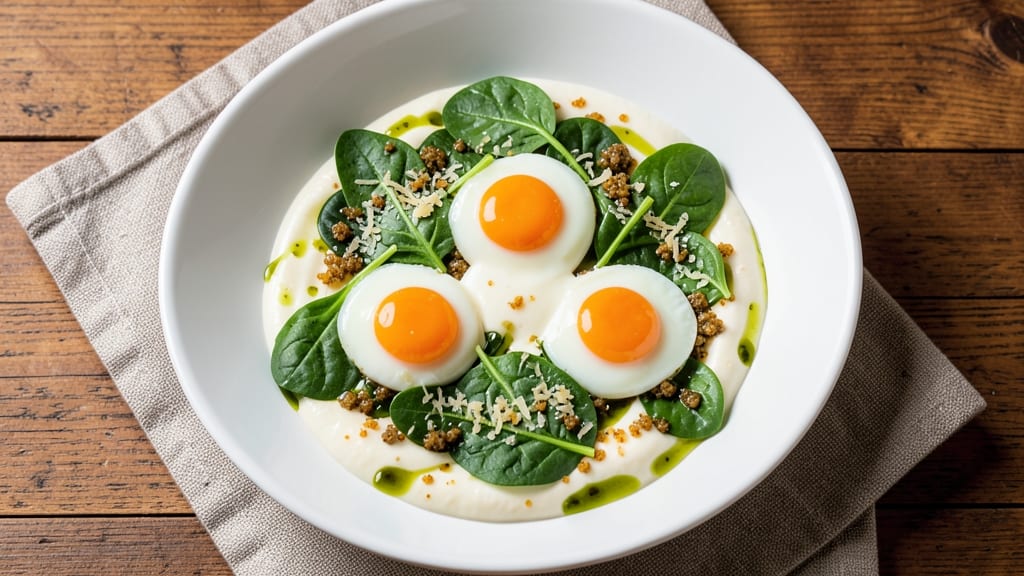 3 Egg Spinach Recipe: Silky Scramble With Nutrient-Packed Greens