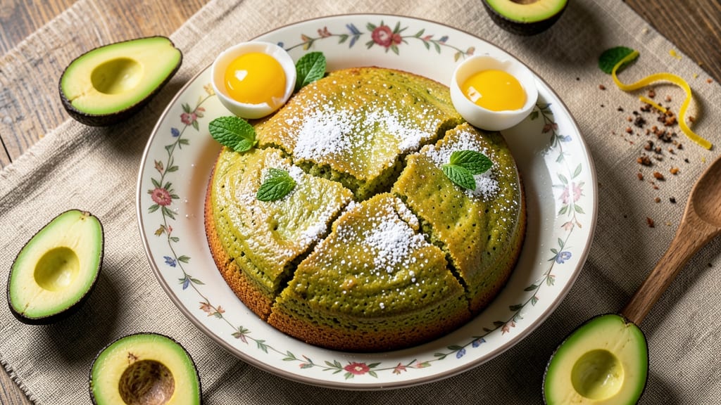 Avocado Egg Cake Recipe: Fluffy Layers With Hidden Creamy Avocado Base